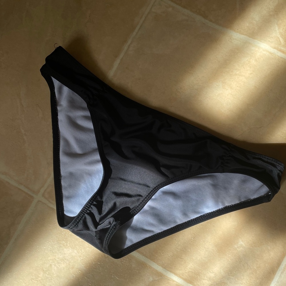 Black bikini bottoms